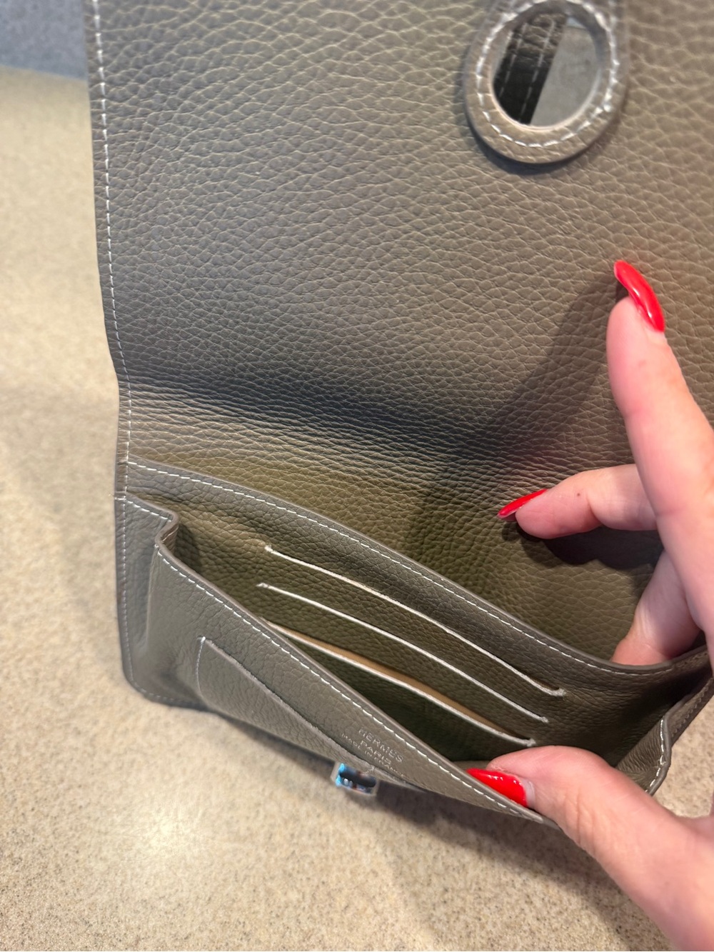 Hermes Leather Women's Card Wallet